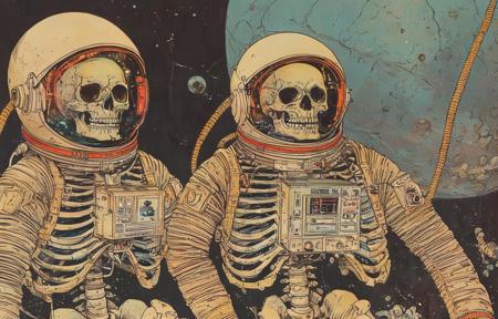Skull, astronaut - tangbohu [SDXL] 56