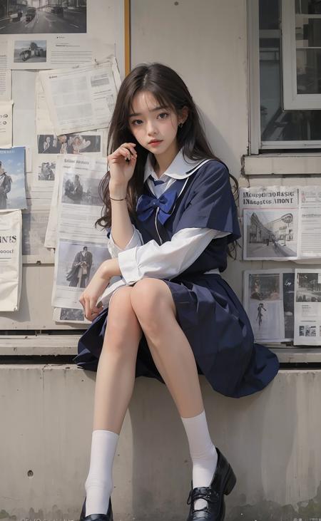 报纸风格背景/Newspaper Background