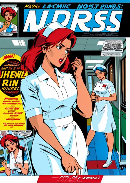 Nurse Comic Generator (EXTREMELY SILLY LoRA EXPERIMENT)