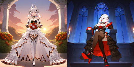 Theresa Apocalypse + Luna - Honkai Impact 3rd (28 Outfits) (Pony + IL)