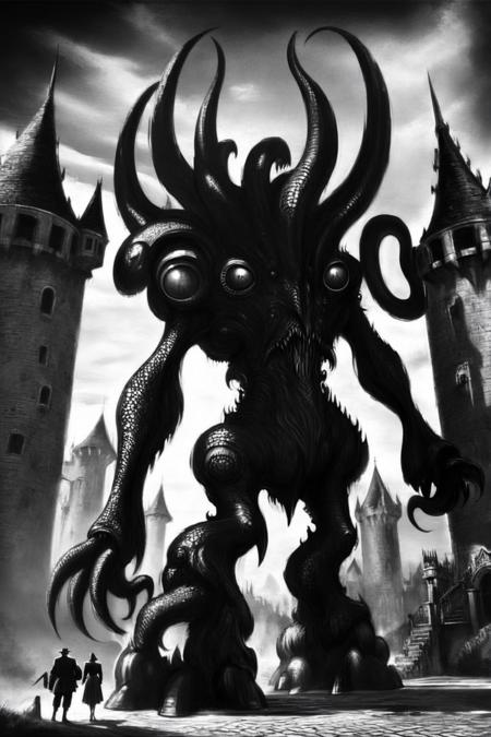 PAseer's Cthulhu Mythos SDXL Dark Young of Shub Niggurath