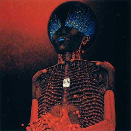 Zdzisław Beksińskie Style - FLUX LoRa