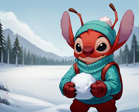 Leroy aka Experiement 627 (Leroy and Stitch) for PonyXL