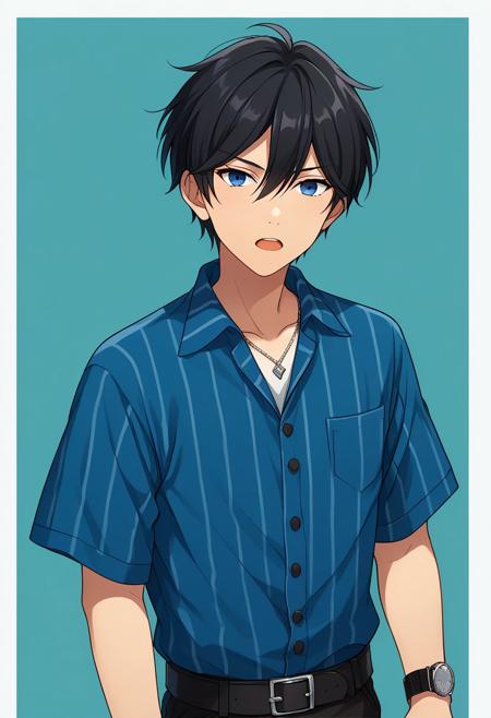 Hokuto Hidaka - Ensemble Stars! - Pony + Illustrious