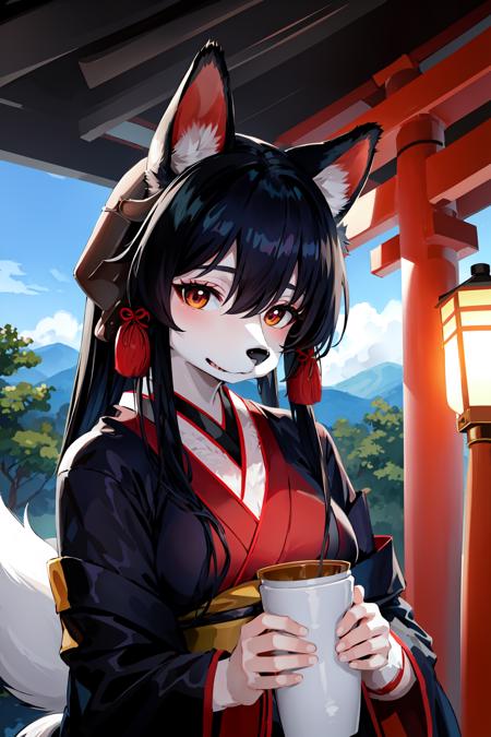 Concept: Furry Dog Girl ケモ犬娘 - LoKR