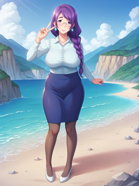Inoue Aoi (Hentai: Jutaijima) PonyXL / SD1.5