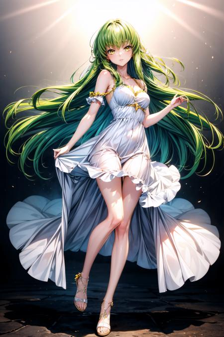 C.C. | Code Geass: Hangyaku no Lelouch | PonyXL and sd 1.5