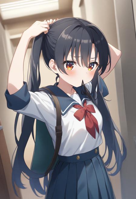 [SDXL&Pony] tying hair (twintails) / ツインテールを結う