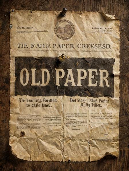 Old Paper - CE - SDXL & Flux版本V01 - SDXL (ID: 764663)