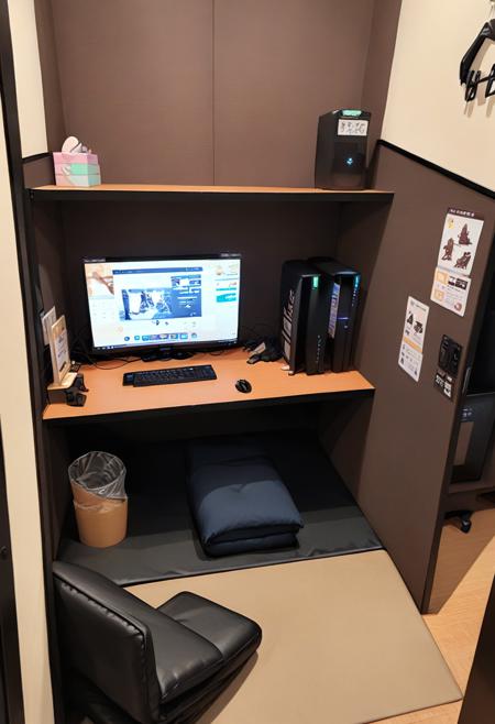 ネカフェ (Internet Cafes in Japan) SDXL