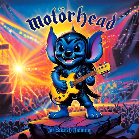 Motörhead Record Cover [SDXL]