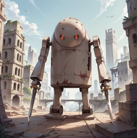 [PonyXL] Machine Lifeform - Nier Automata