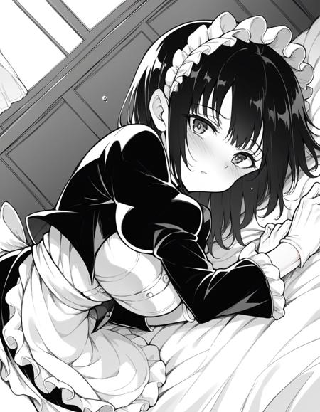 Tsubaki Rurikawa (瑠璃川 椿) - [Kyockchokyock (Kyockcho)] Maid Kyouiku -Botsuraku Kizoku Rurikawa Tsubaki- ([きょくちょ局 (きょくちょ)] メイド教育 -没落貴族瑠璃川椿-)