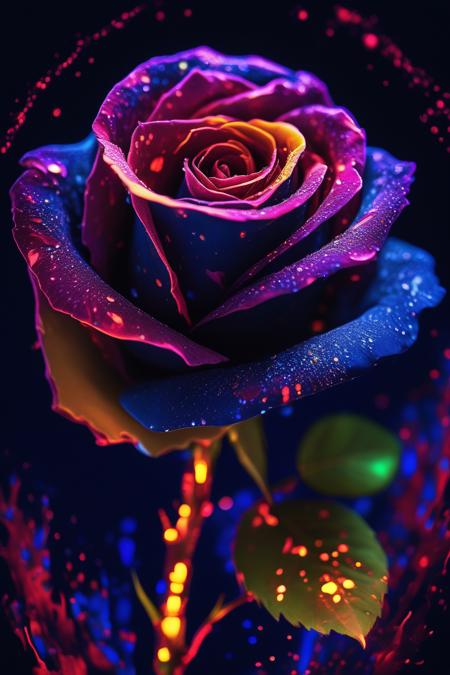 Blacklight Makeup — SDXL LoRA