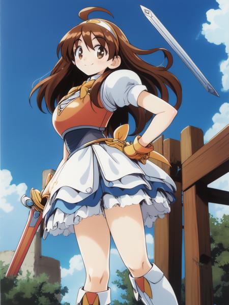 魔剣道1号 剣野舞（負けるな！魔剣道) Tsurugino_Mai  (Makeruna! Makendo)