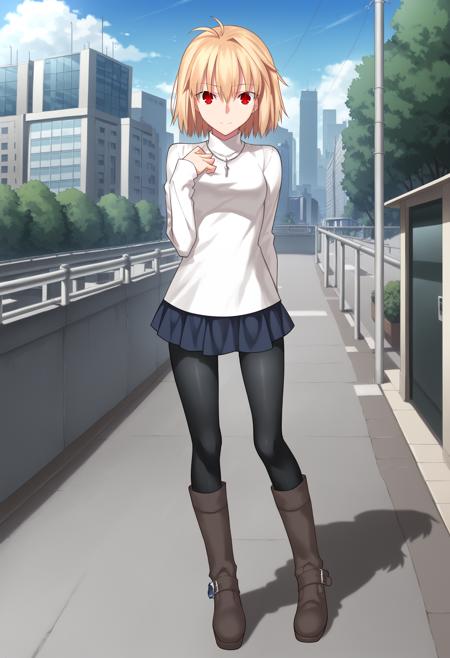 Arcueid Brunestud - Tsukihime Remake (A Piece of Blue Glass Moon) - アルクェイド・ブリュンスタッド - 月姫 - (Illustrious + Pony)