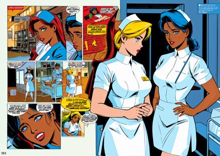 Nurse Comic Generator (EXTREMELY SILLY LoRA EXPERIMENT)
