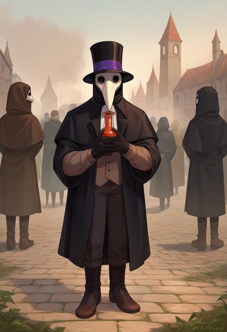 [PonyV6 XL] Plague Doctor | Generic