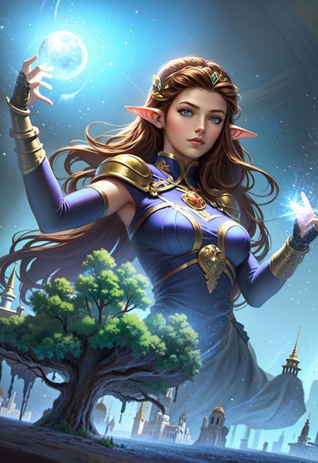 CG 插画欧美风格（CG illustration European )