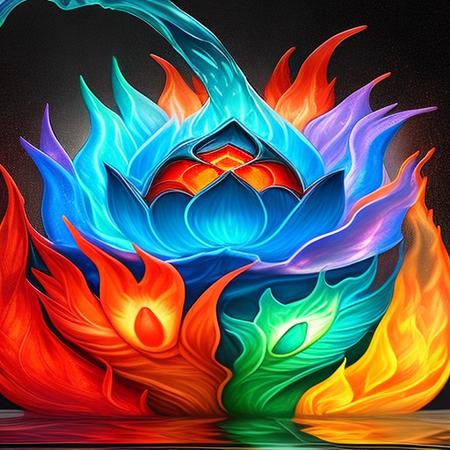 SDArt : Elemental Flowers