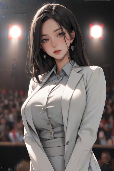 Virtual Asian Female Character 16