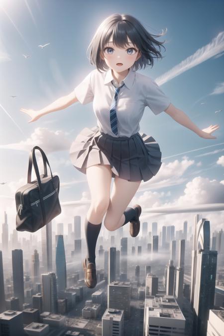 flying girl
