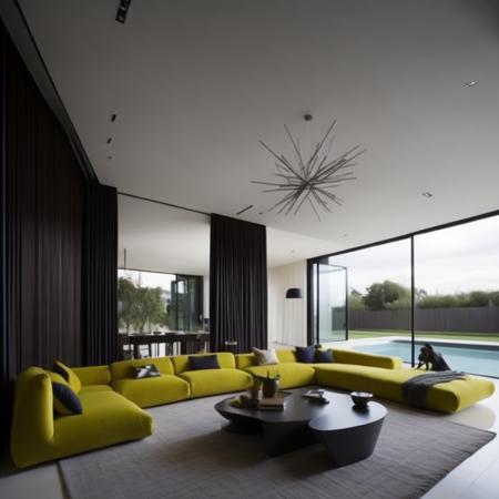 Contemporarie style interior design