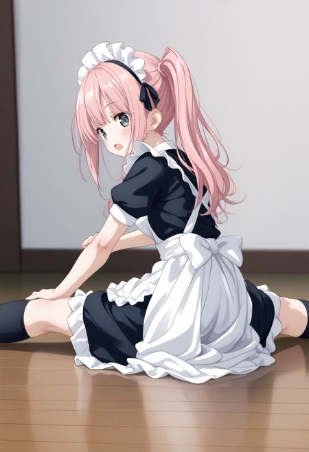 [SDXL&Pony]stretching leg / 開脚柔軟 / ストレッチ