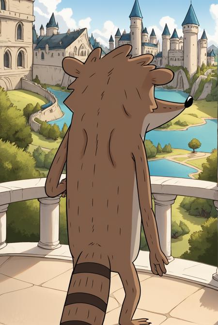 Rigby (Regular Show) for PonyXL