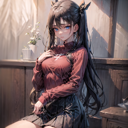 Rin tohsaka  LORA and(Pony)  from fate stay night visual novel