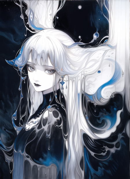 Yoshitaka Amano Style LoRA版本v2_offset (ID: 63343)