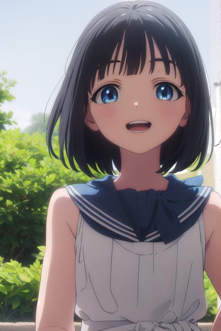 Kao Akebi (明日 花緒) - Akebi's Sailor Uniform (Akebi-chan no Sailor-fuku) (明日ちゃんのセーラー服)