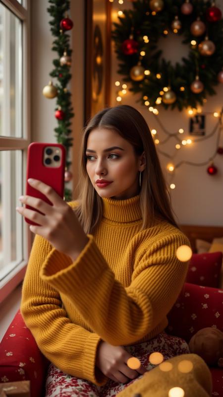 Christmas Selfie / Christmas Outfit