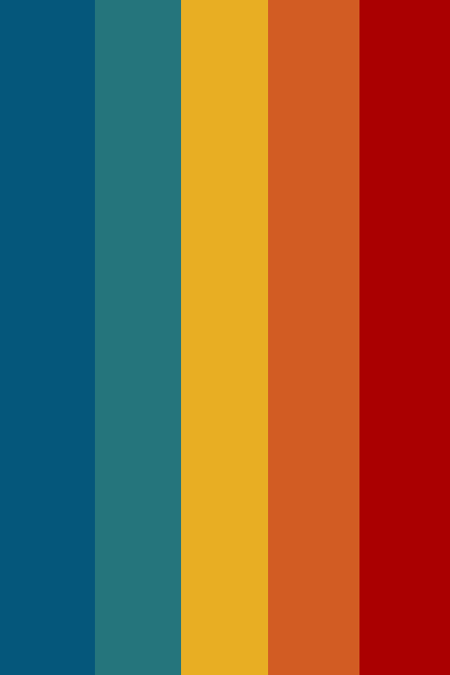 Color Palettes版本Retro Primaries (ID: 273846)