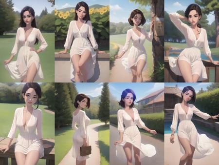 Linen dress