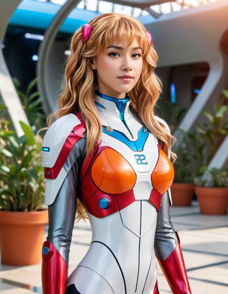 Asuka Plugsuit Neo Genesis Evangelion [SDXL]