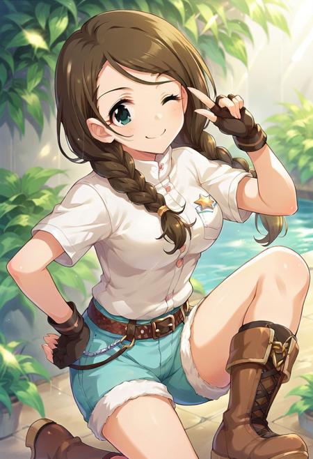 Akanishi Erika | THE iDOLM@STER Cinderella Girls | アイドルマスターシンデレラガールズ
