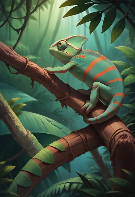 Chameleon Lora | [Pony XL]版本v1.0 (ID: 421262)