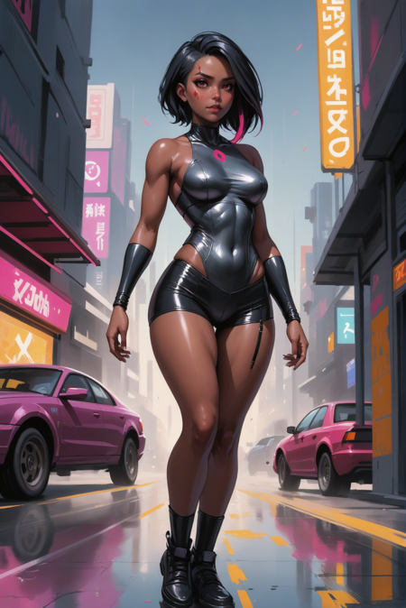 EnvyDaybreakXL02Turbo - comics / anime digital painting style