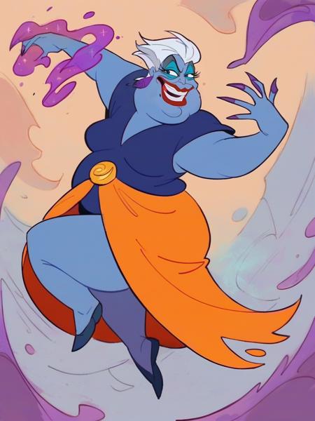 Ursula (The Little Mermaid  1989 film) PonyDiffusionXL
