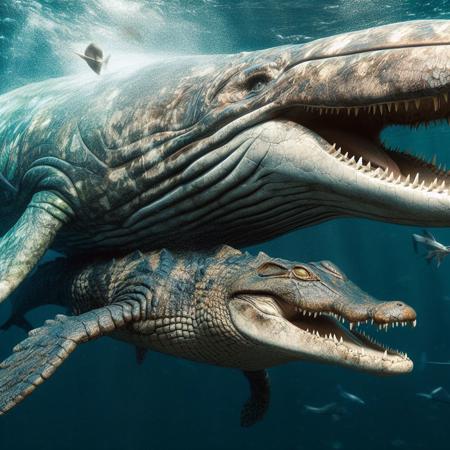 Mosasaurus Liopleurodon LoRA