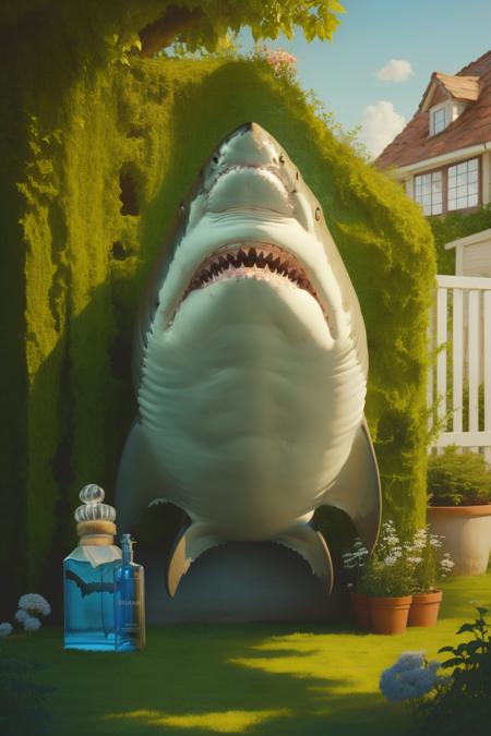 style of massive Swedish shark 336