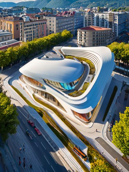 JJ's Building style - Zaha Hadid版本XL v1.0 (ID: 1175939)