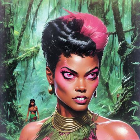 Style of Don Lawrence - SDXL