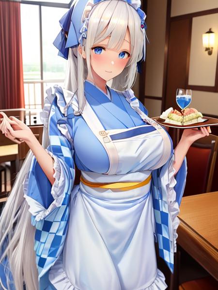 Character Change (♀) - Japanese Maid (和風メイド) - A Mix of Cultures!