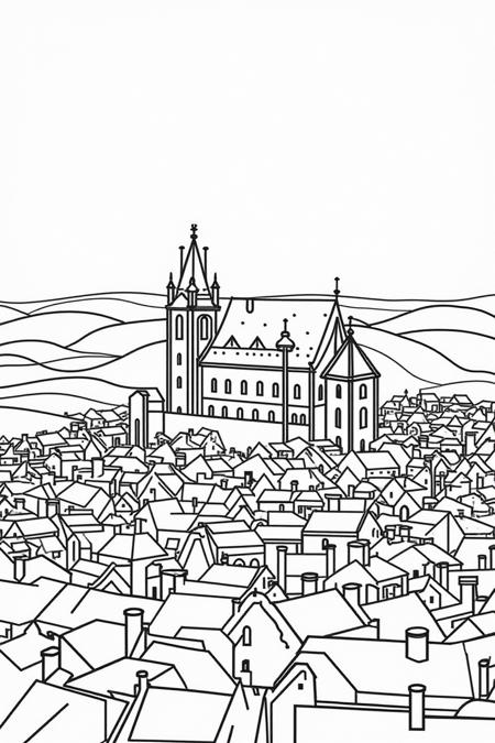 Flux Lora Minimalist Line Style