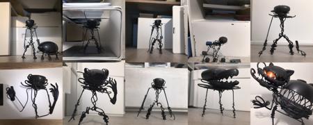 Backrooms - Bacteria / Void Monster / Urban Legend /  Evil Robot / Figurine
