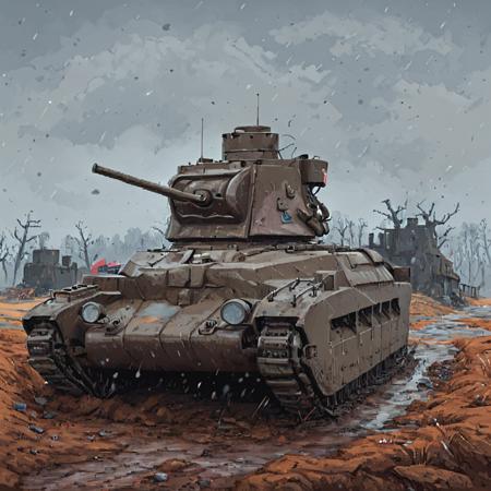 Matilda Tank (SDXL)