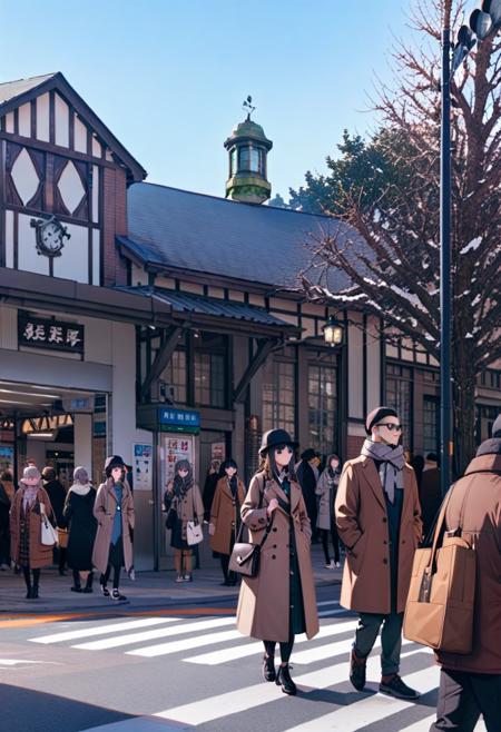 旧原宿駅 Old Harajuku Station SDXL