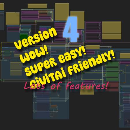 Super Easy CivitAi Friendly Workflow with Full Notations版本v4.0 (ID: 702239)